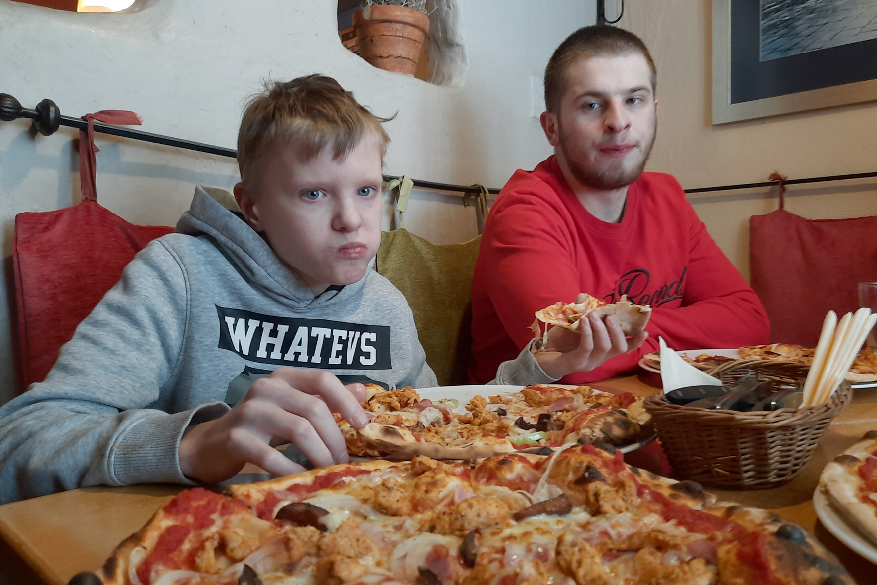 Wyjście na pizzę do restauracji La Vita Da Re