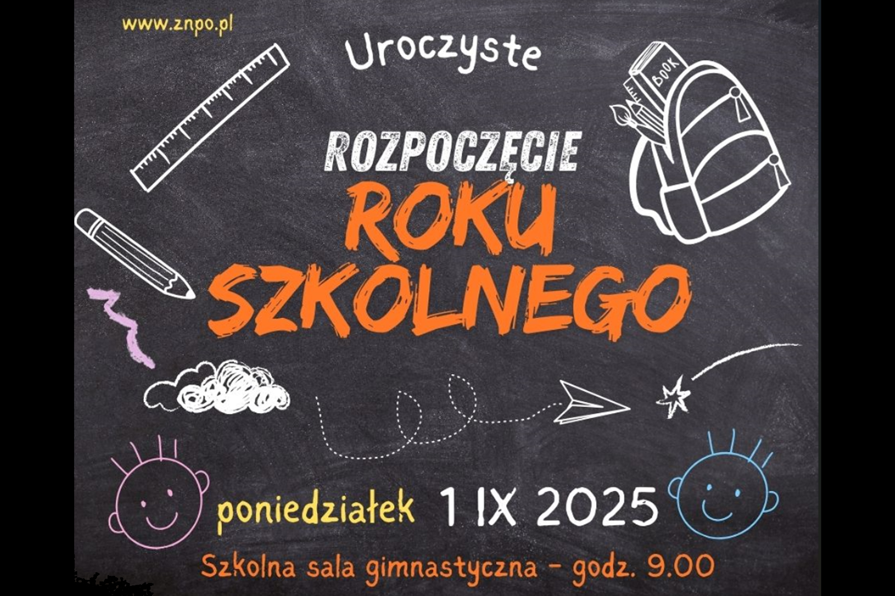 Uroczyste Rozpoczęcie Roku Szkolnego – zapraszamy