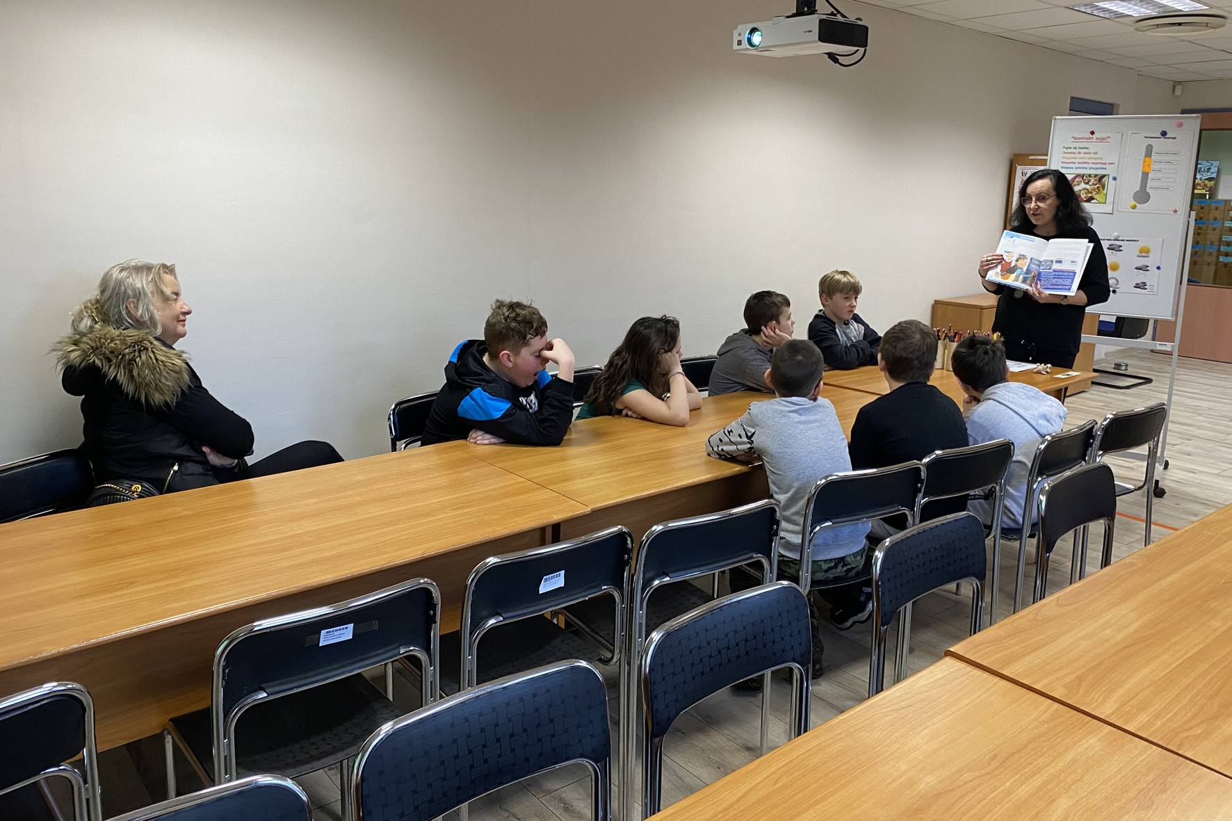Warsztaty biblioterapeutyczne w Bibliotece Pedagogicznej RODN WOM
